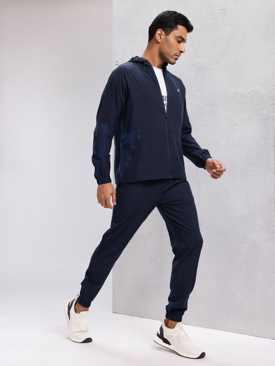 HRX by Hrithik Roshan Men Printed Rapid-Dry Running Tracksuit