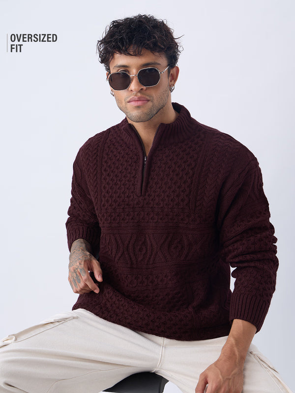 Oversized Sweater: Haze