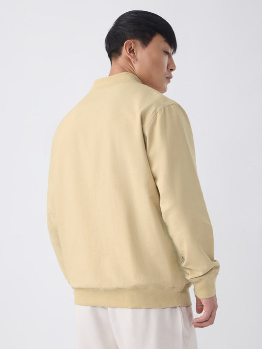 Cotton Linen Jacket: Dune