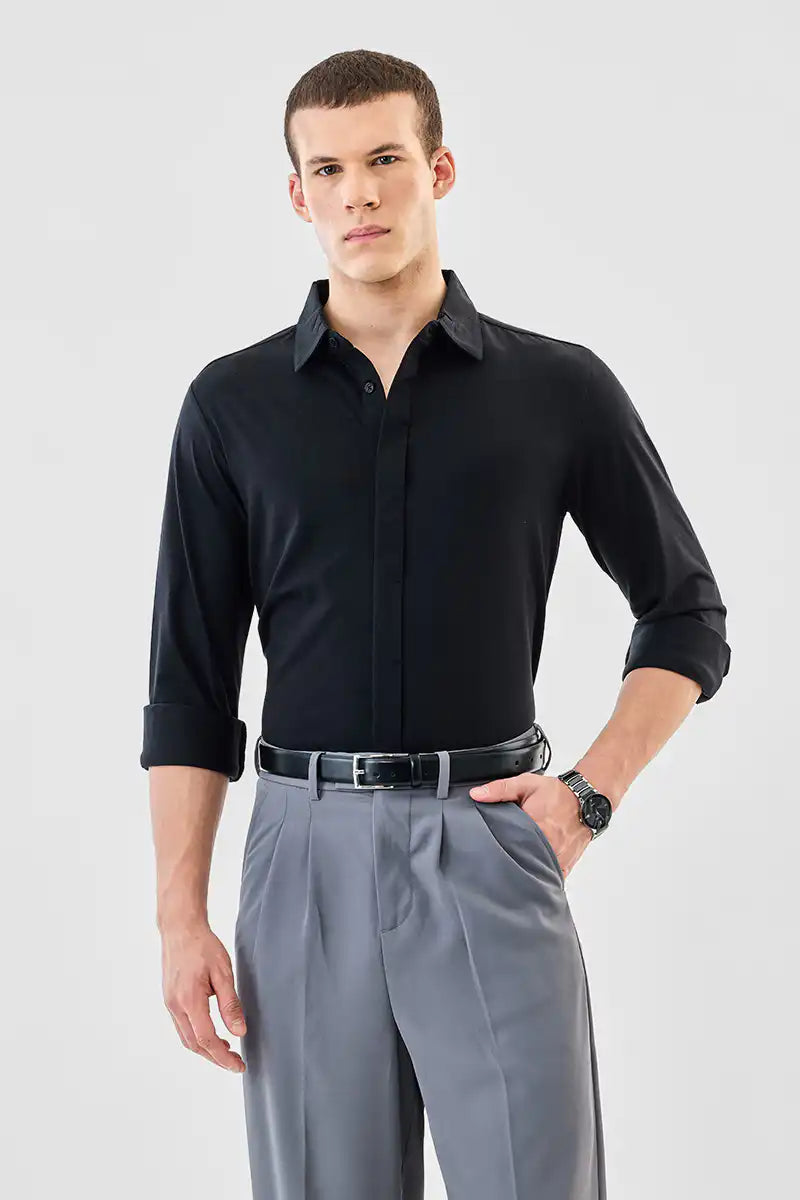 100% Mercerized Cotton Regular Fit Shirt