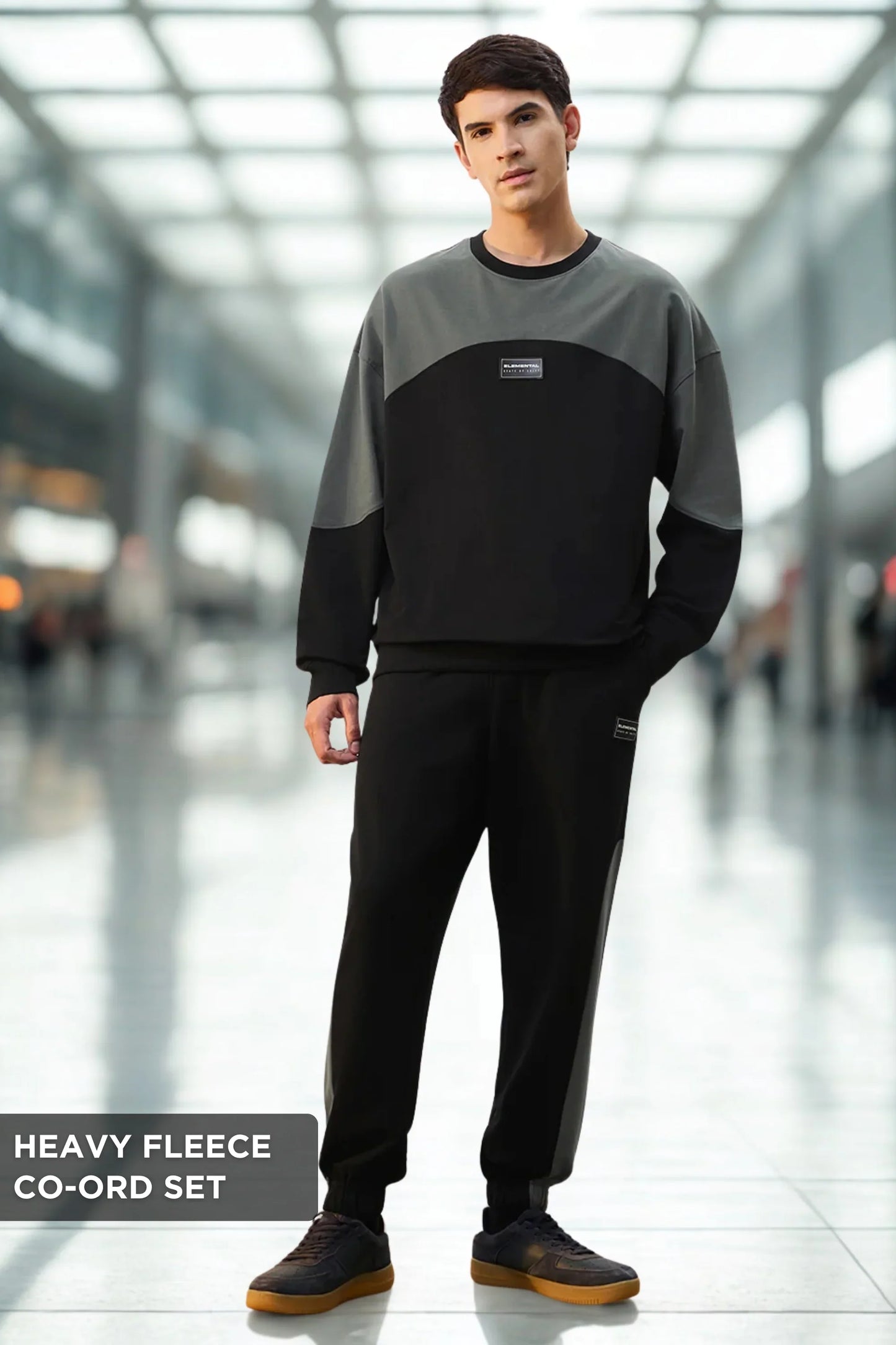 Heavy Fleece Elemental Oversized Co-ord Set