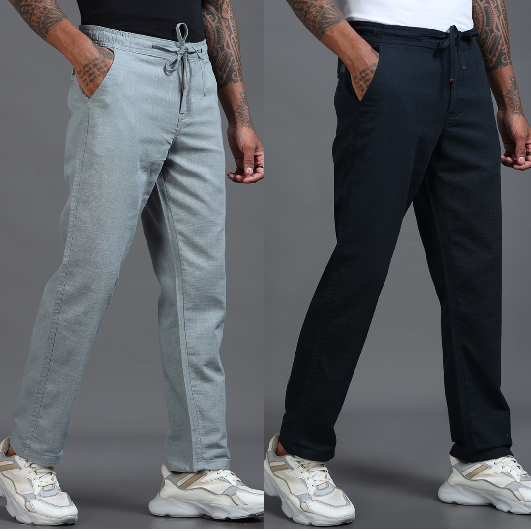 PACK OF 2  Cool Blues, Endless Comfort (Dark blue, sky blue)