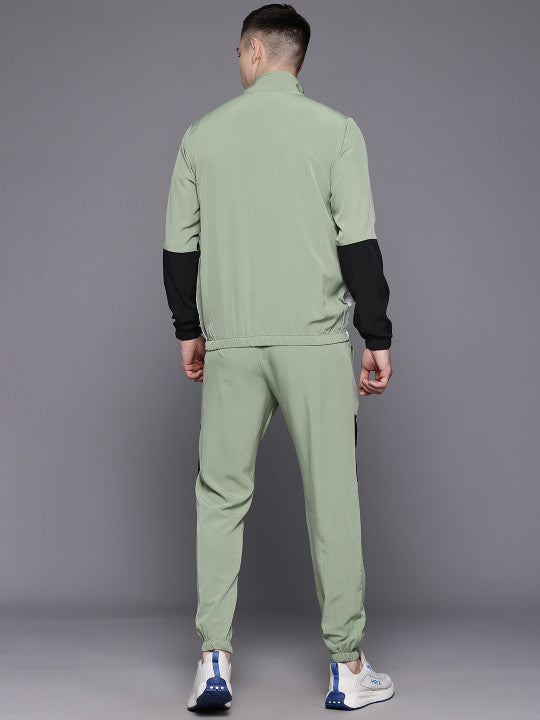 HRX by Hrithik Roshan Men Rapid-Dry Colourblocked Lifestyle Tracksuit