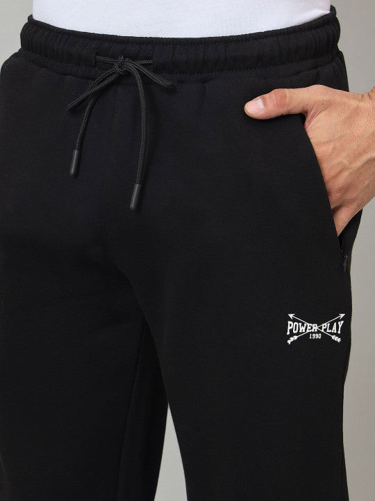 Duke Men Striped Mid-Rise Tracksuits